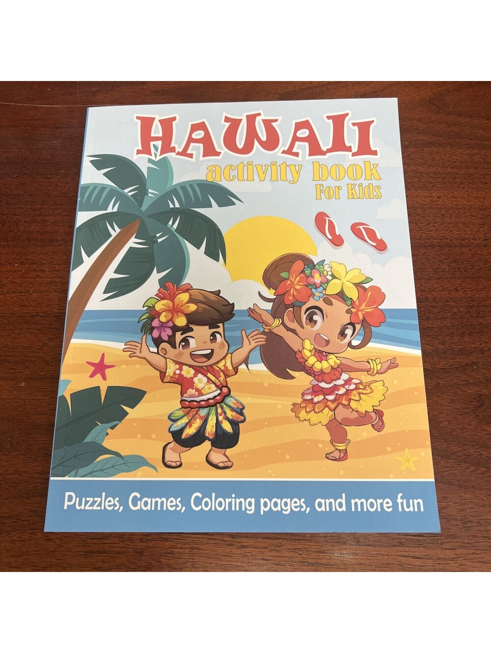 Hawaii Activity Book For Kids: Fun Facts, Educational Exploration, Puzzles, Game